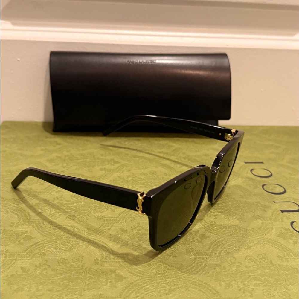 Saint Laurent Black Sunglasses